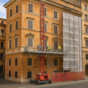 noleggio ponteggi elettrici roma