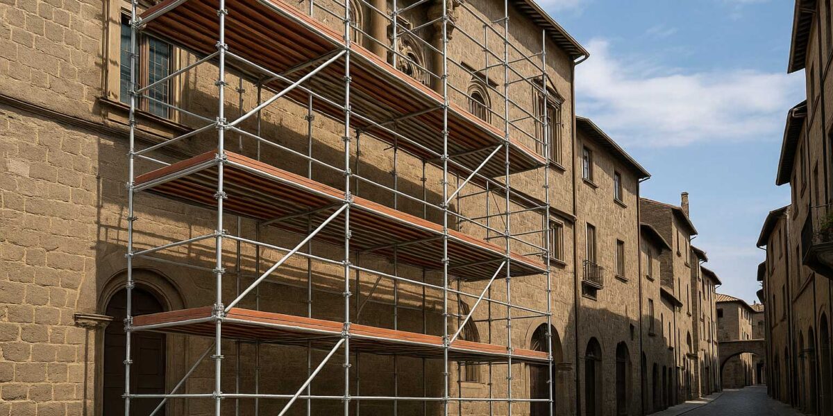 Ponteggi Viterbo: sicurezza e qualità per cantieri edili