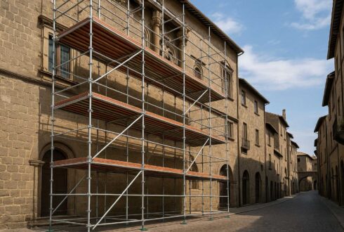 Ponteggi Viterbo: sicurezza e qualità per cantieri edili