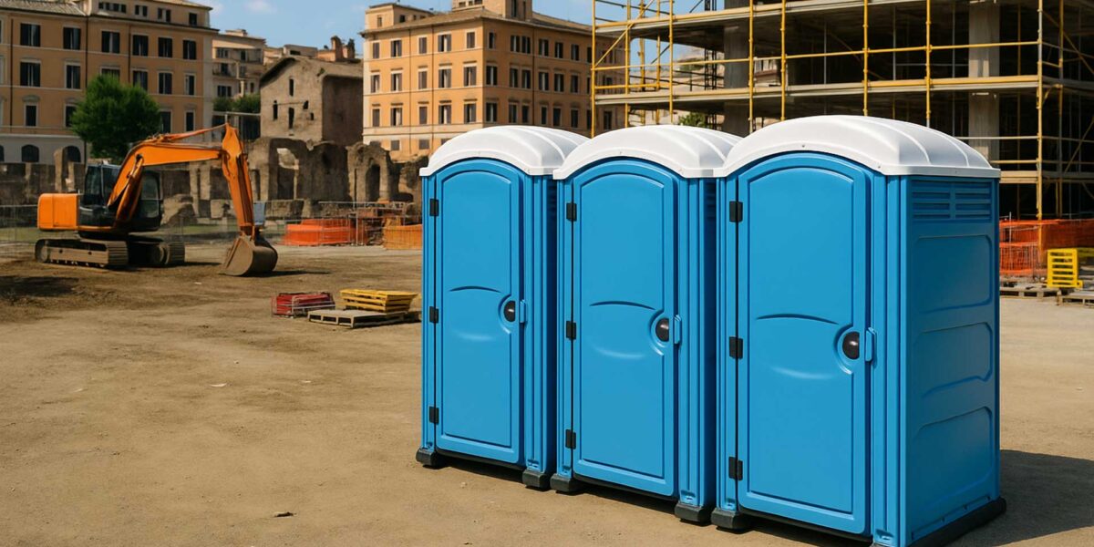 Noleggio bagni chimici Roma: la soluzione pratica per cantieri ed eventi