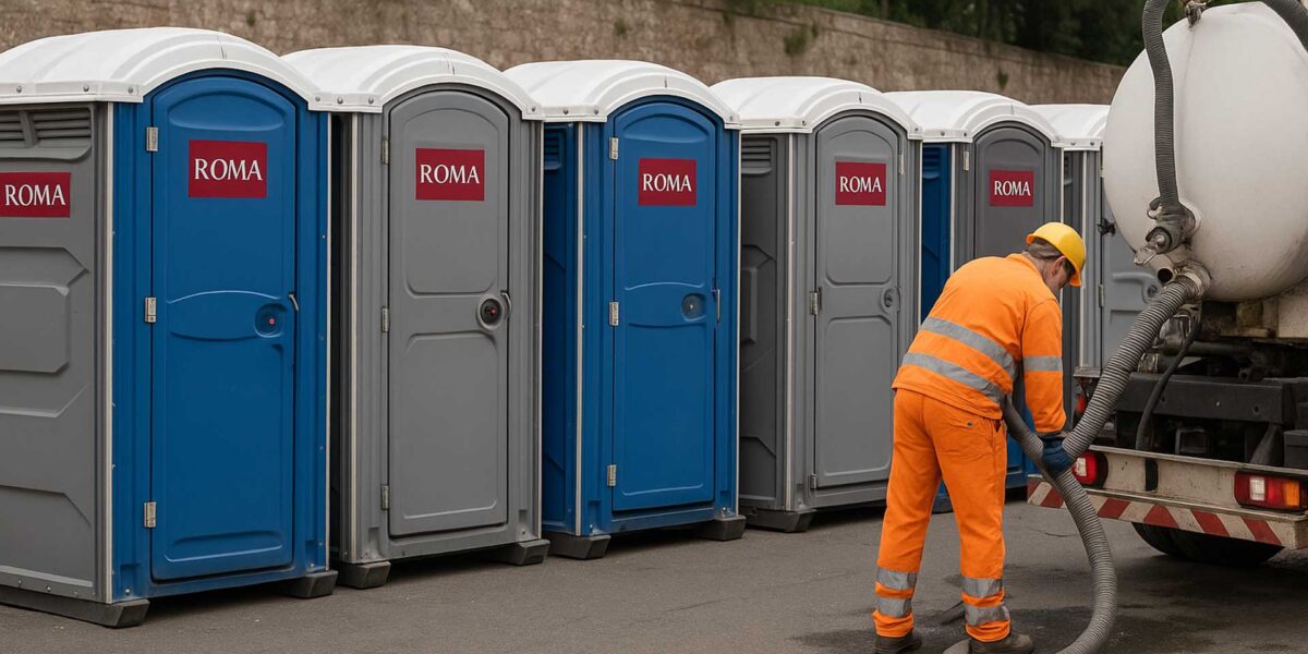 Noleggio bagni chimici Roma: la formula perfetta